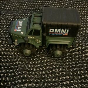 Vintage LJN Toys Rough Riders 4x4 Omni Force Military Truck Stomper Not Tested